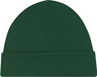 Acrylic Cuff Toque - Jersey Knit Forest Green(0550M)